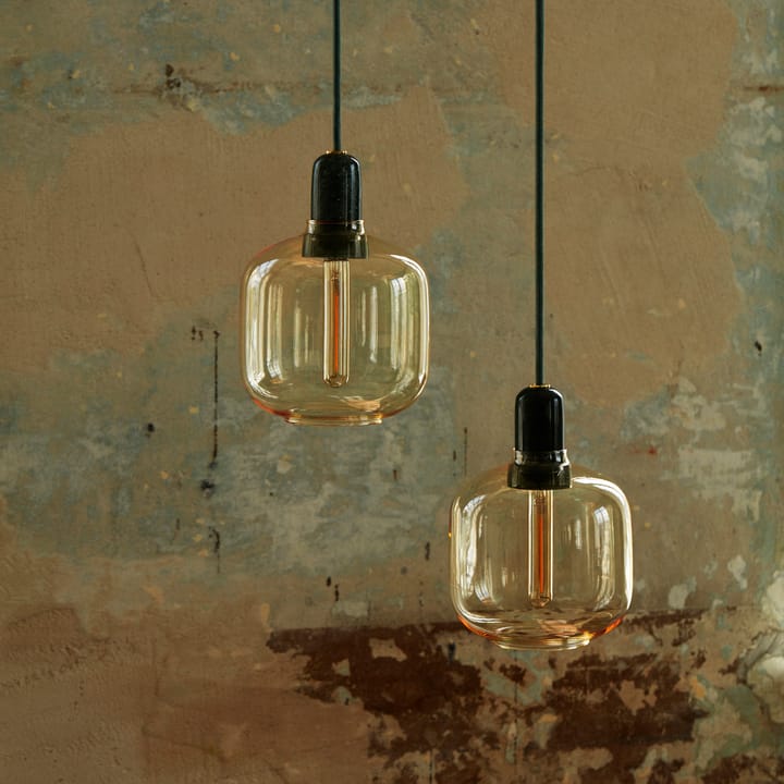 Lampa Amp mała, złoty - zielony Normann Copenhagen