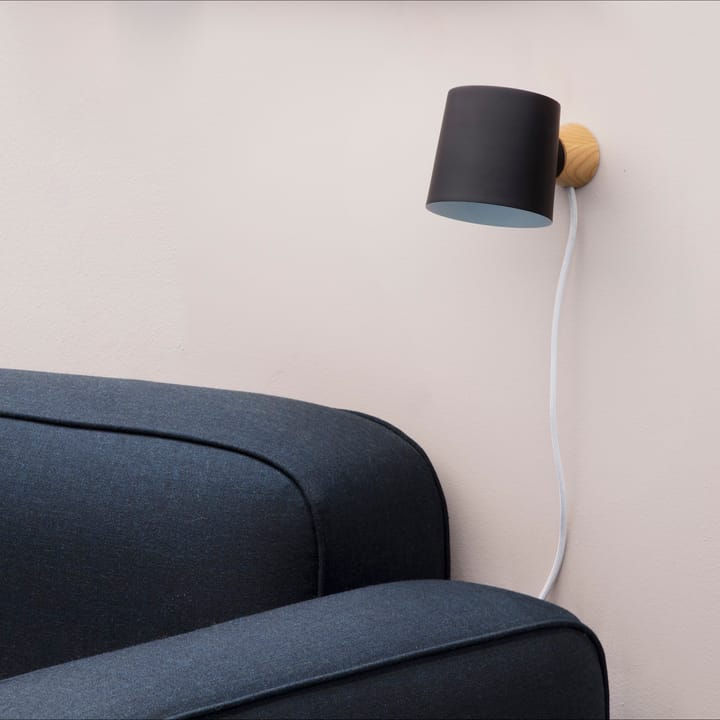 Lampa ścienna Rise, czarny Normann Copenhagen