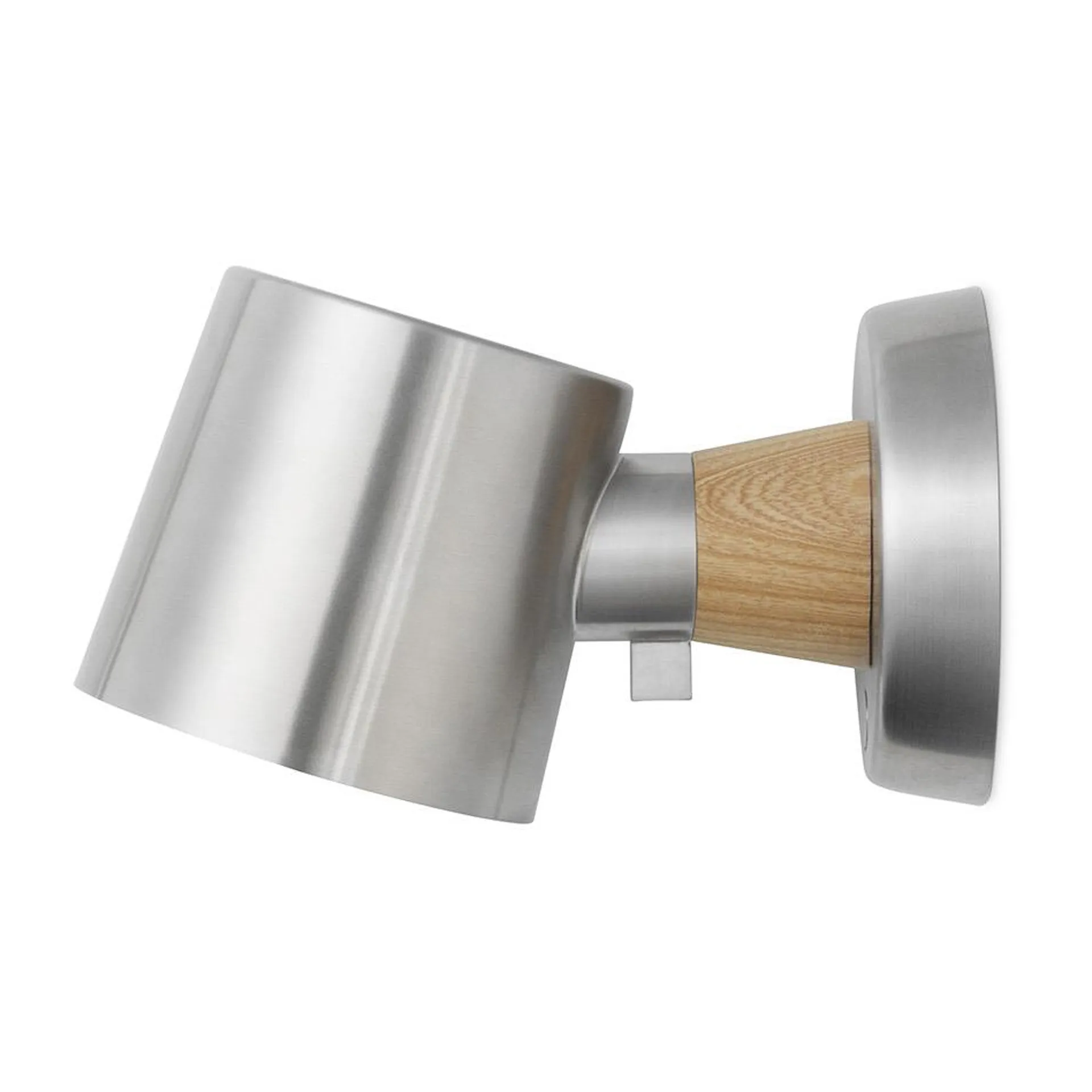 Lampa ścienna Rise montaż stały, Stal nierdzewna Normann Copenhagen