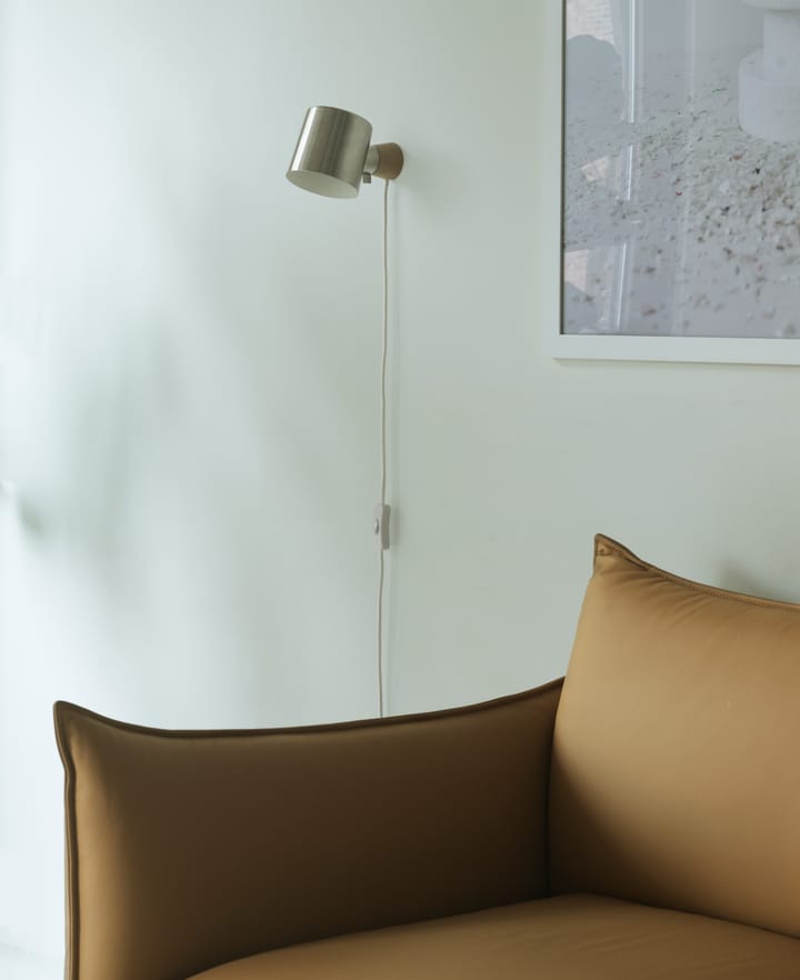 Lampa ścienna Rise, Stal nierdzewna Normann Copenhagen