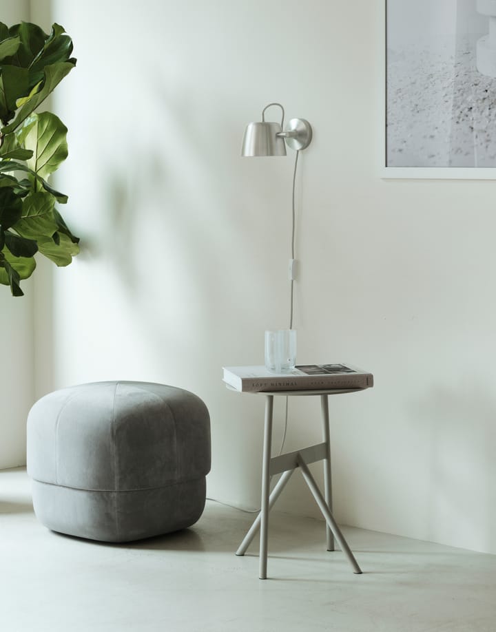 Lampa ścienna Tub - Aluminum - Normann Copenhagen