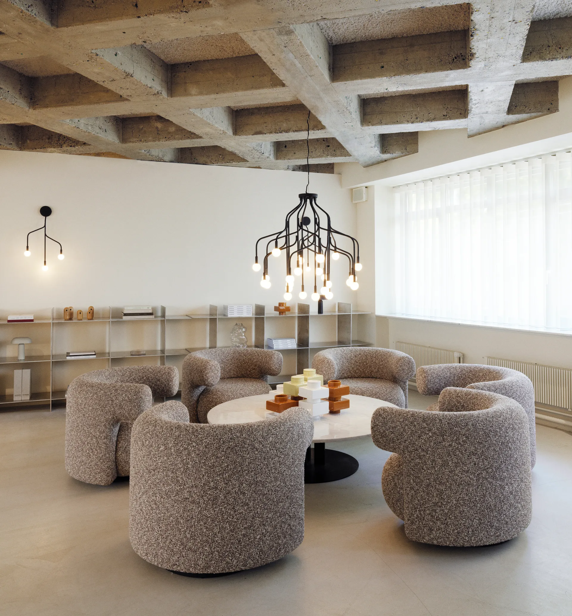 Lampa ścienna Vekst, Czarny Normann Copenhagen