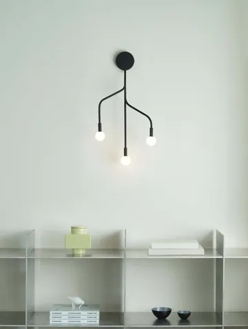 Lampa ścienna Vekst - Czarny - Normann Copenhagen