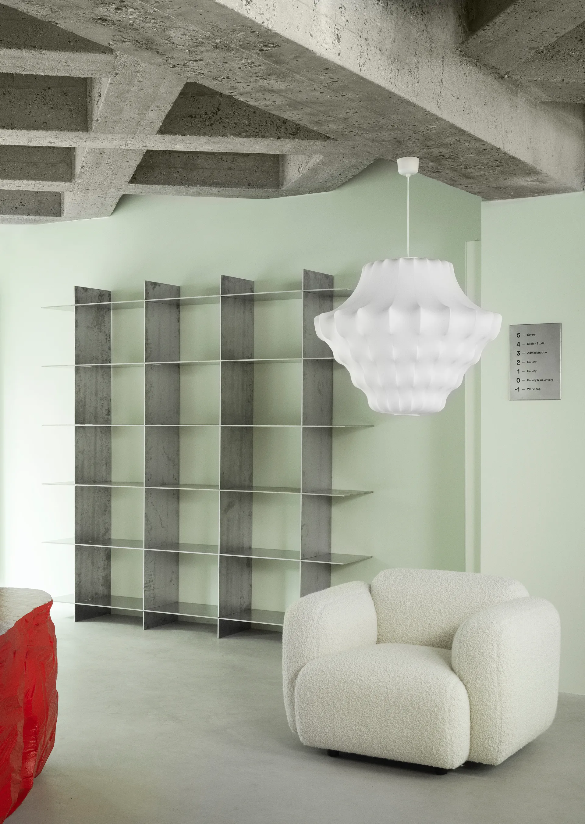 Lampa sufitowa Phantom duża, Biały Normann Copenhagen