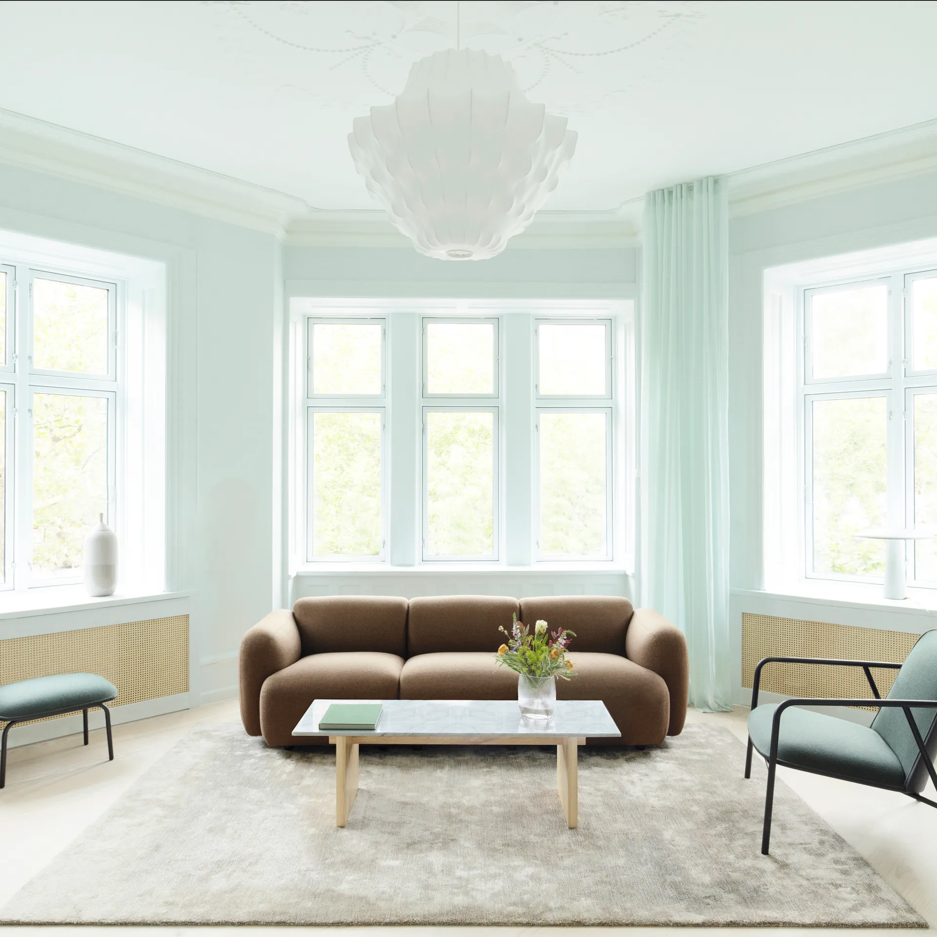 Lampa sufitowa Phantom duża, Biały Normann Copenhagen