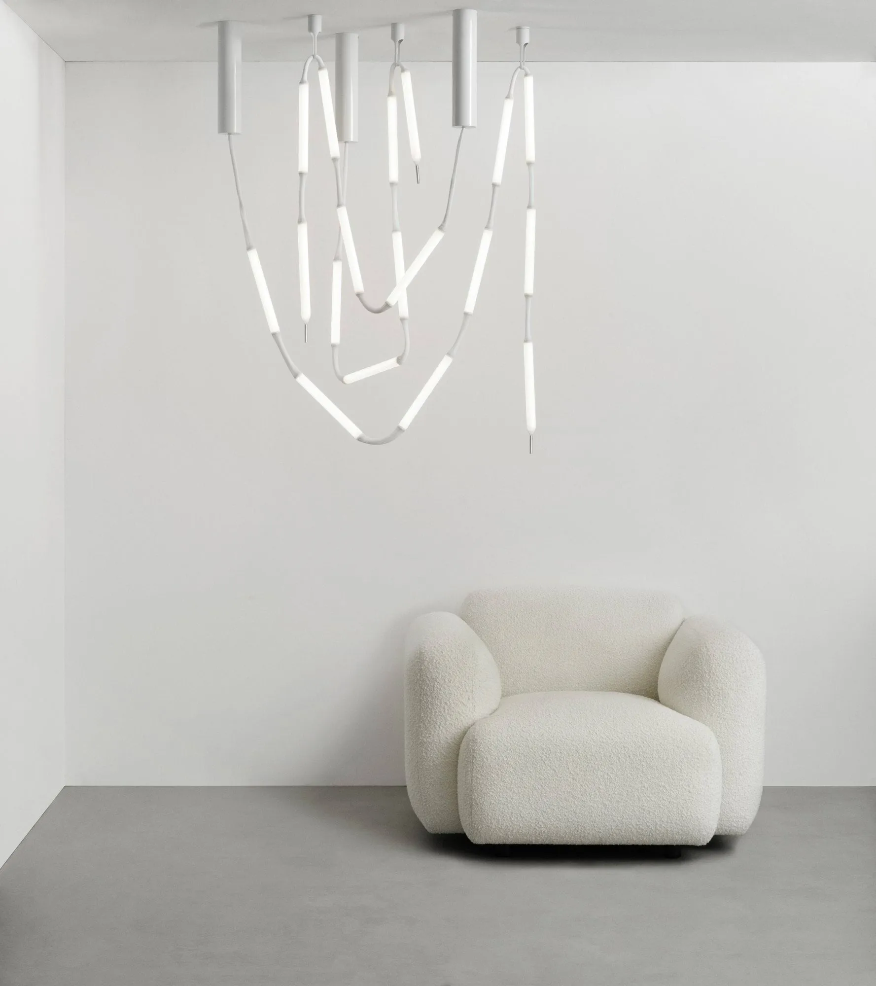 Lampa wisząca Reb 8, Biały Normann Copenhagen