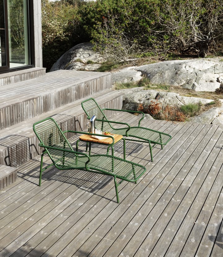 Leżak Vig Chaise Lounge, Green Normann Copenhagen