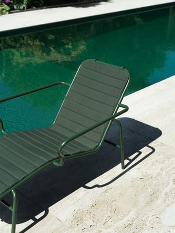 Leżak Vig Chaise Lounge - Green - Normann Copenhagen