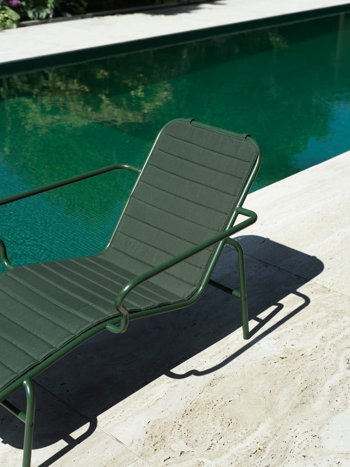 Leżak Vig Chaise Lounge, Green Normann Copenhagen