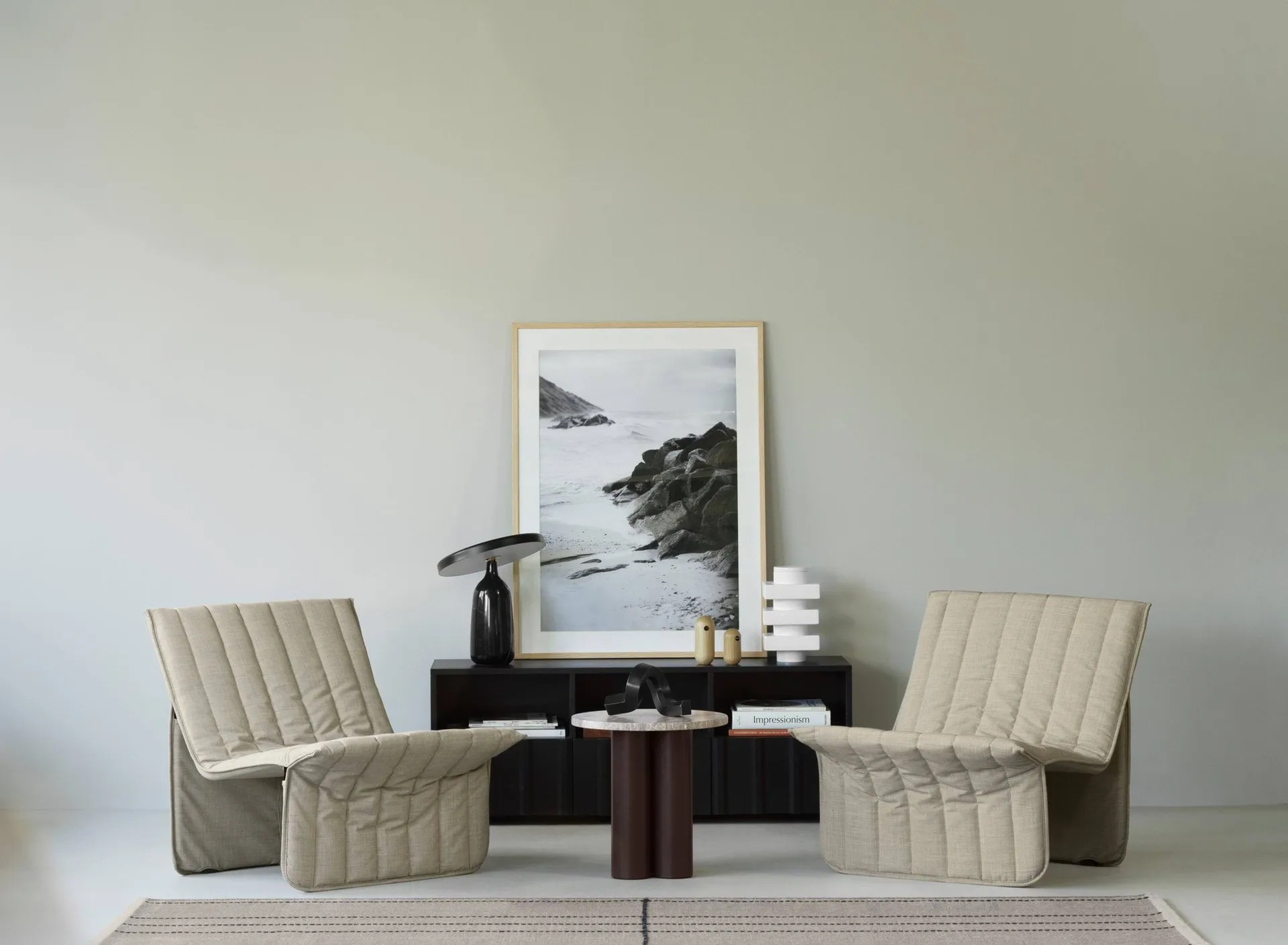 Limit fotel wypoczynkowy, Hallingdal 110 jasnoszary Normann Copenhagen