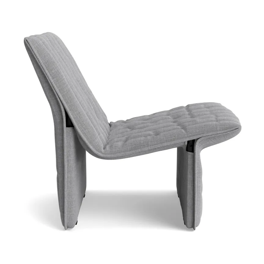Limit fotel wypoczynkowy, Remix 143 szary Normann Copenhagen