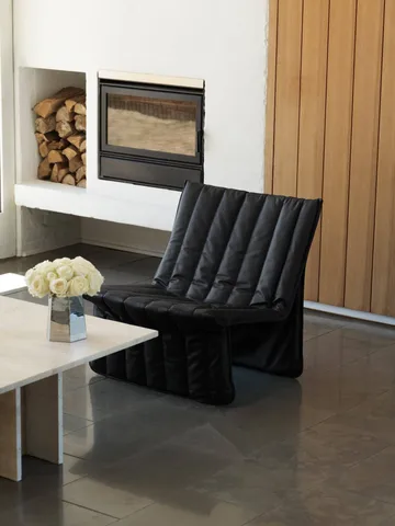 Limit fotel wypoczynkowy - Skóra Ultra 41599 czarny - Normann Copenhagen