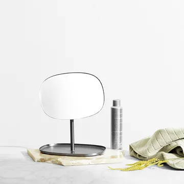 Lustro Flip  - matowy - stal - Normann Copenhagen