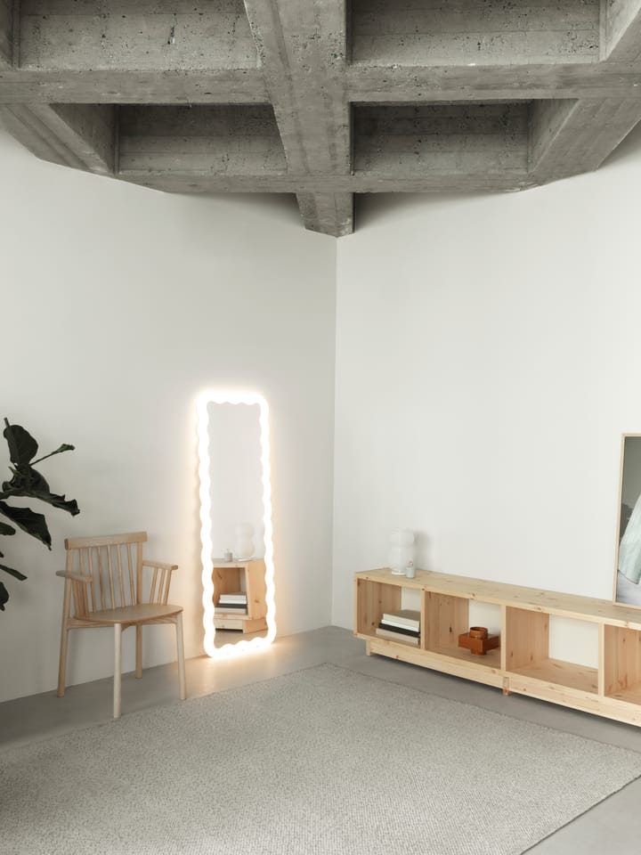 Lustro Illu 160x55 cm, Biały Normann Copenhagen