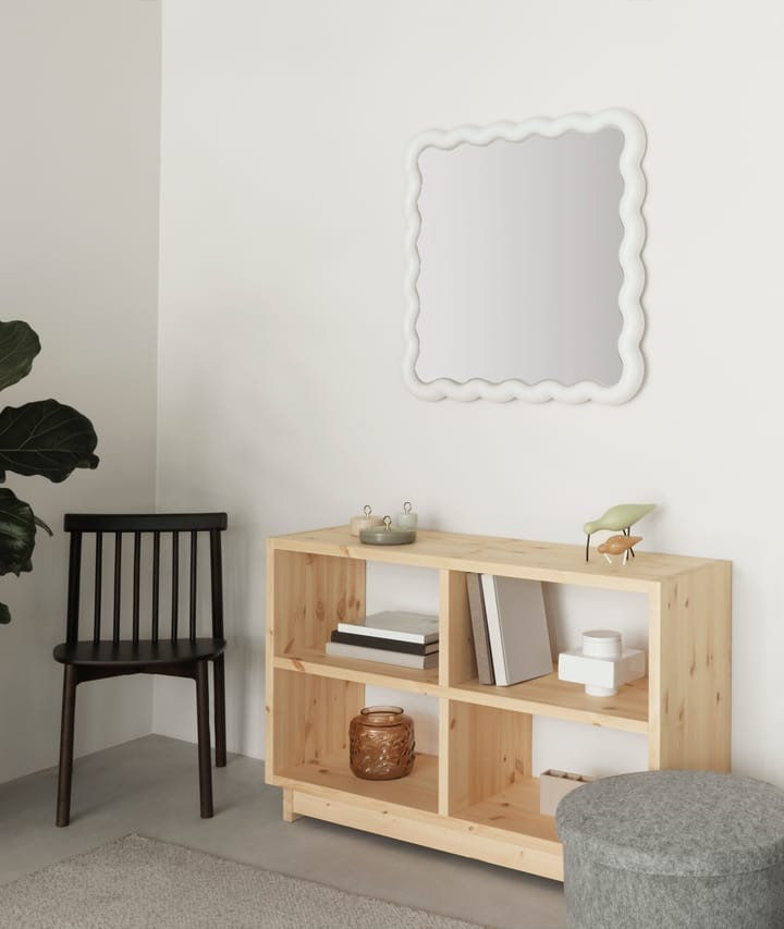 Lustro Illu 80x80 cm, Biały Normann Copenhagen