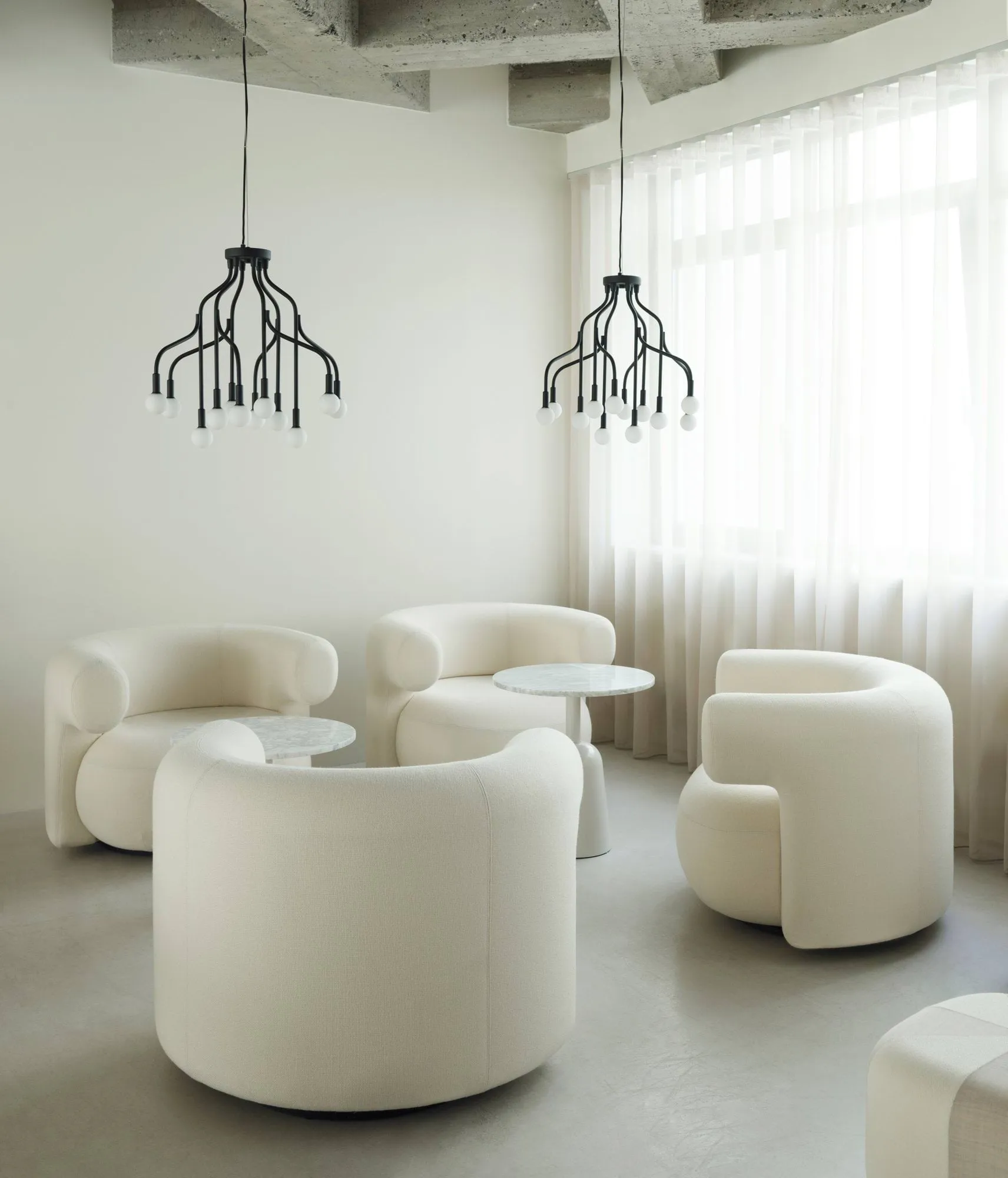 Mała Lampa Wisząca Vekst, Czarny Normann Copenhagen