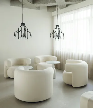 Mała Lampa Wisząca Vekst - Czarny - Normann Copenhagen
