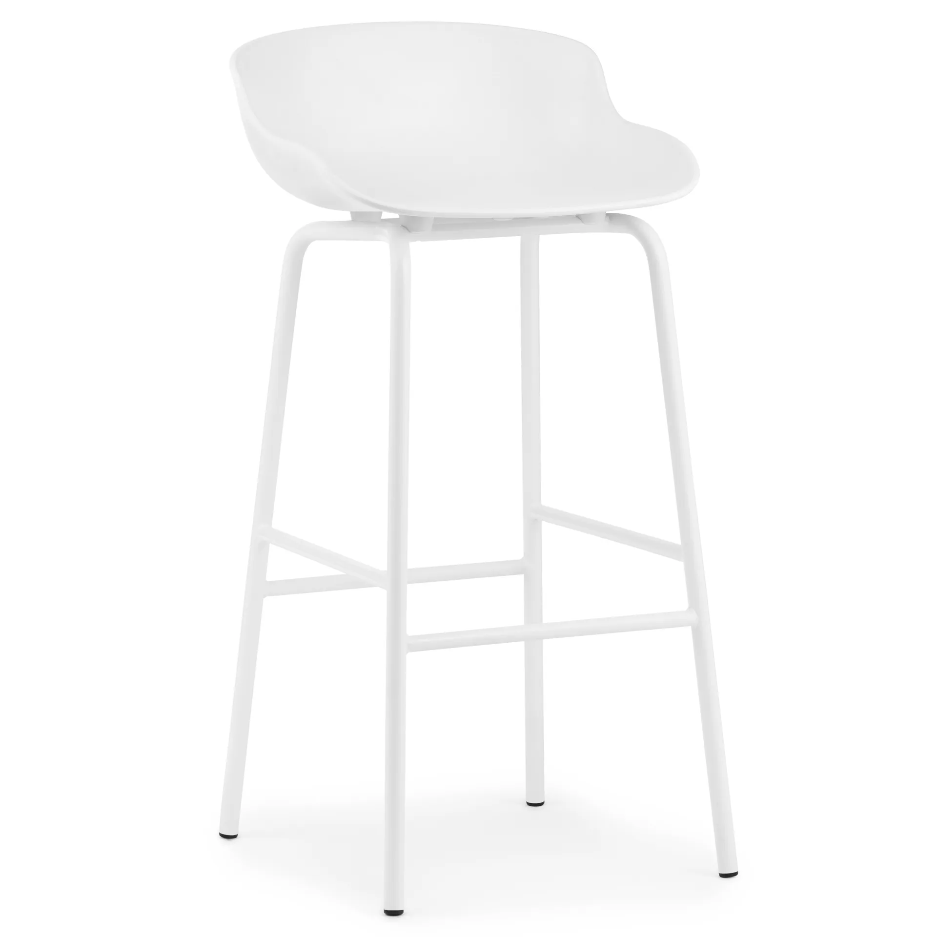 Metalowe nogi stołka barowego Hyg 75 cm, Biały Normann Copenhagen