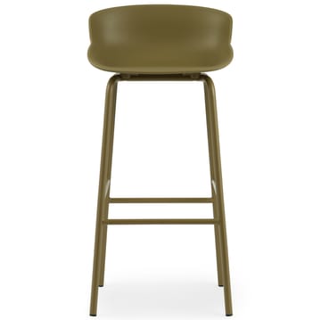 Metalowe nogi stołka barowego Hyg 75 cm - Zielona oliwka - Normann Copenhagen