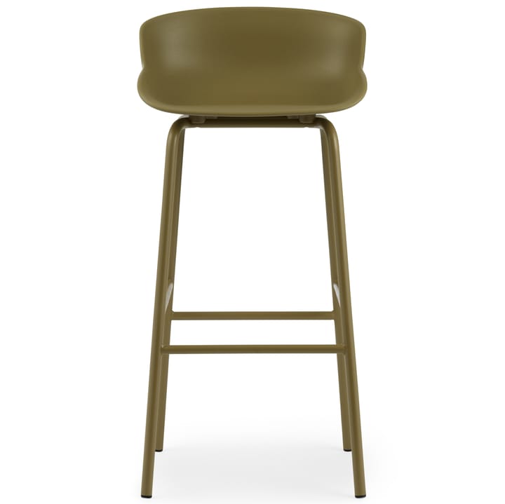 Metalowe nogi stołka barowego Hyg 75 cm, Zielona oliwka Normann Copenhagen