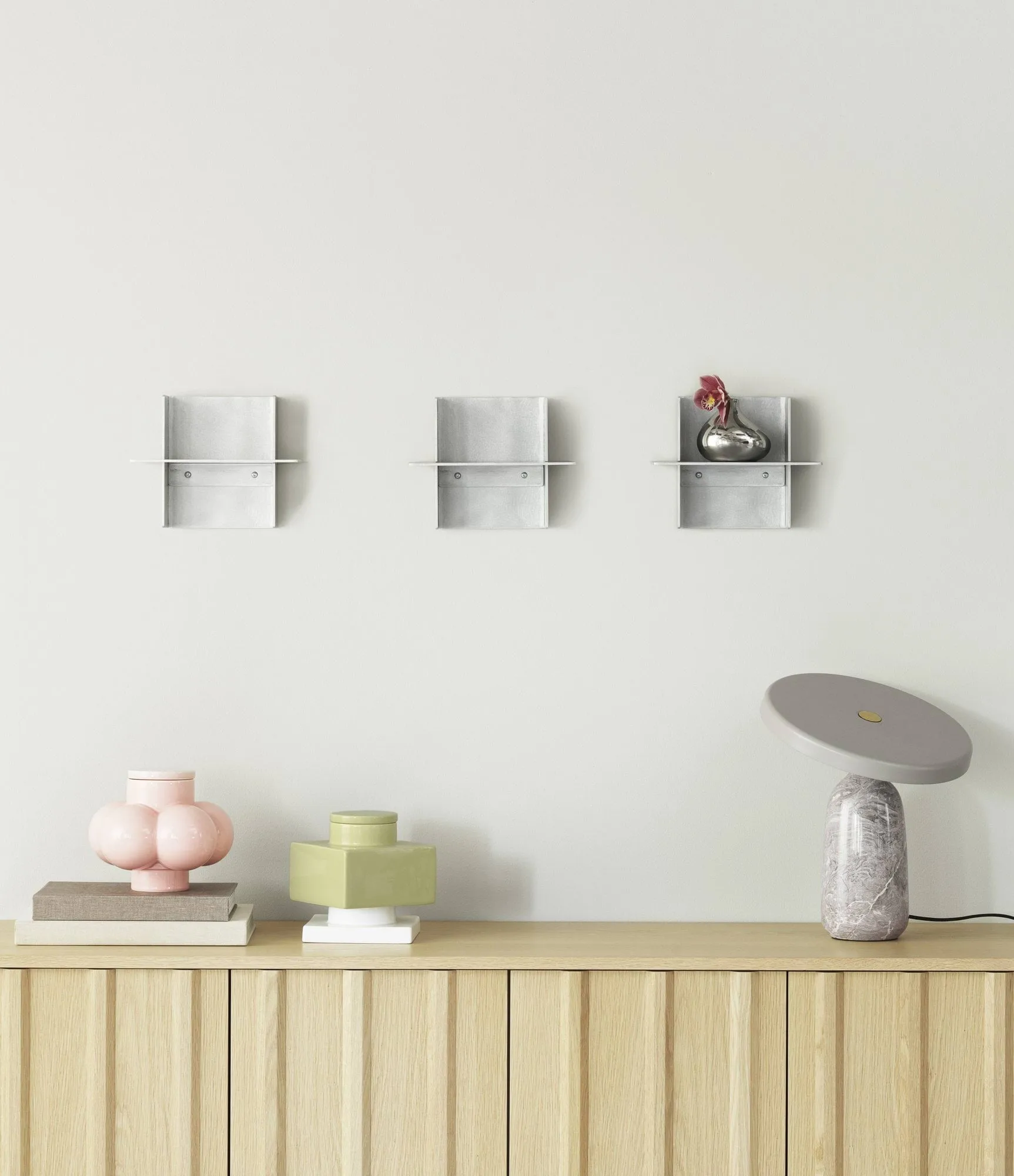 Półka Alu Shelf 25 cm, Aluminium Normann Copenhagen