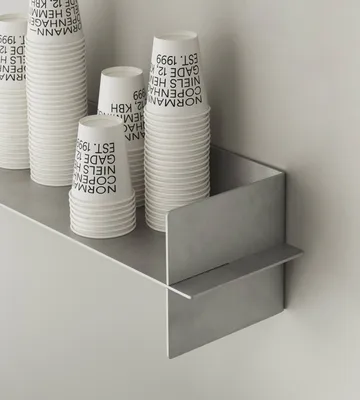 Półka Alu Shelf 60 cm - Aluminium - Normann Copenhagen