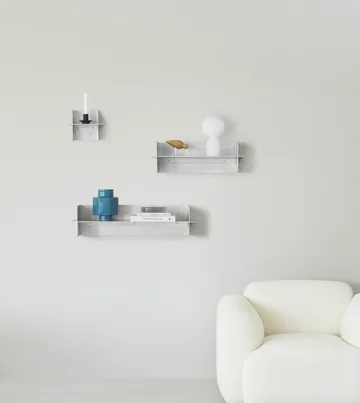Półka Alu Shelf 60 cm - Aluminium - Normann Copenhagen