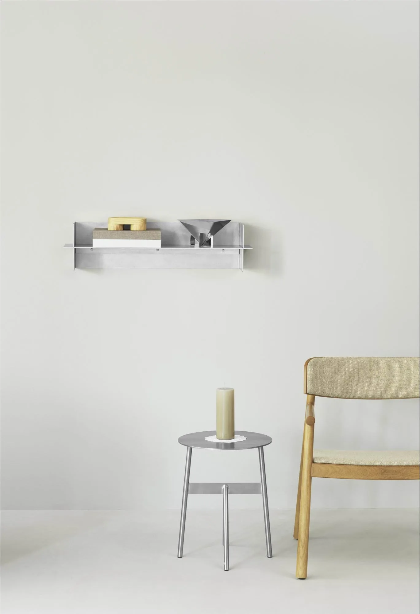 Półka Alu Shelf 80 cm, Aluminium Normann Copenhagen