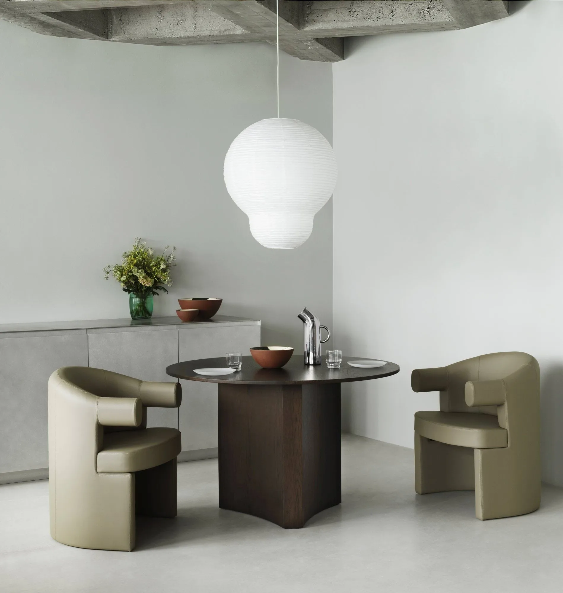 Puff Bulb lampa 60x75 cm, Biały Normann Copenhagen