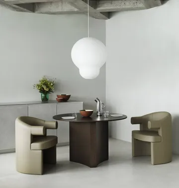 Puff Bulb lampa 60x75 cm - Biały - Normann Copenhagen