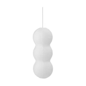 Puff Multitude Abażur 23x60 cm - Biały - Normann Copenhagen