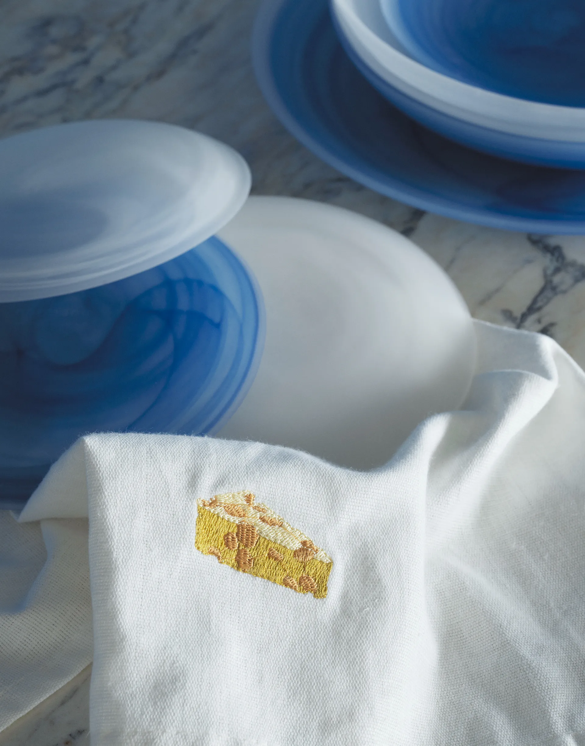 Ręcznik kuchenny Yummy 50x70 cm, Cheese Normann Copenhagen