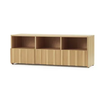 Rib komoda hybrid - Oak, 44x120x38 cm - Normann Copenhagen