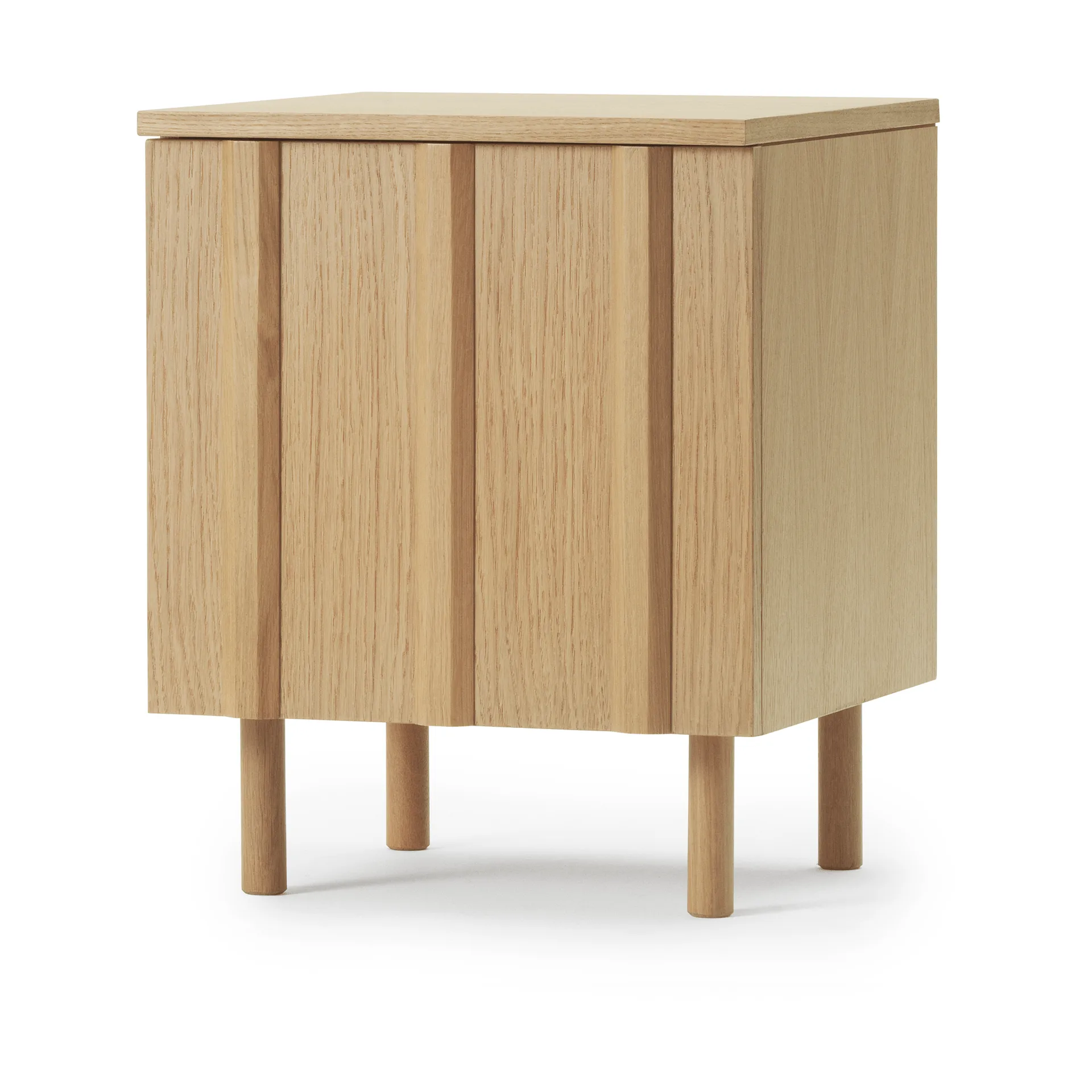 Rib szafka nocna, Oak, 52x42x40 cm Normann Copenhagen