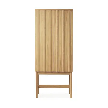 Rib szafka - Oak, 166,5x70x43 cm - Normann Copenhagen