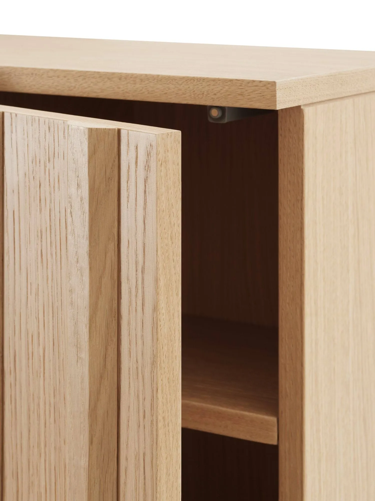 Rib szafka, Oak, 166,5x70x43 cm Normann Copenhagen
