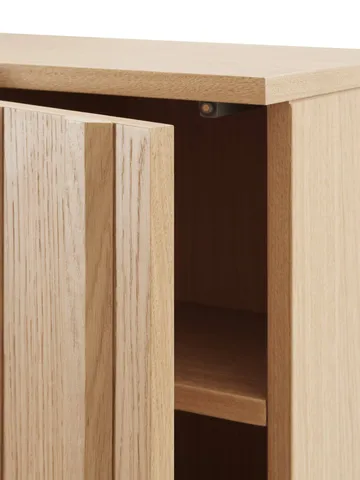 Rib szafka - Oak, 166,5x70x43 cm - Normann Copenhagen