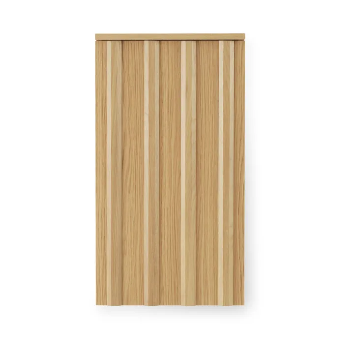 Rib szafka wisząca - Oak, 73x40x23 cm - Normann Copenhagen