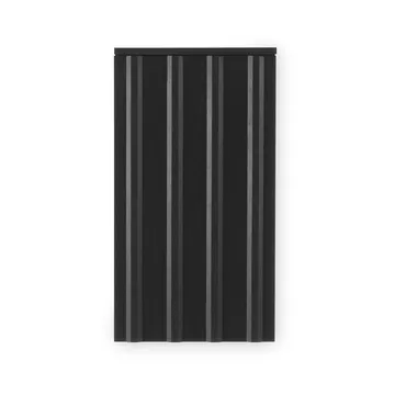 Rib szafka wisząca - Soft black, 73x40x23 cm - Normann Copenhagen