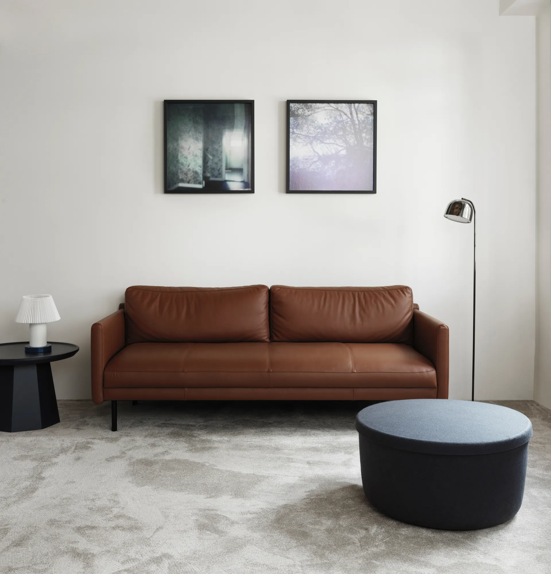 Sofa 3-osobowa Rar, Omaha leather cognac Normann Copenhagen