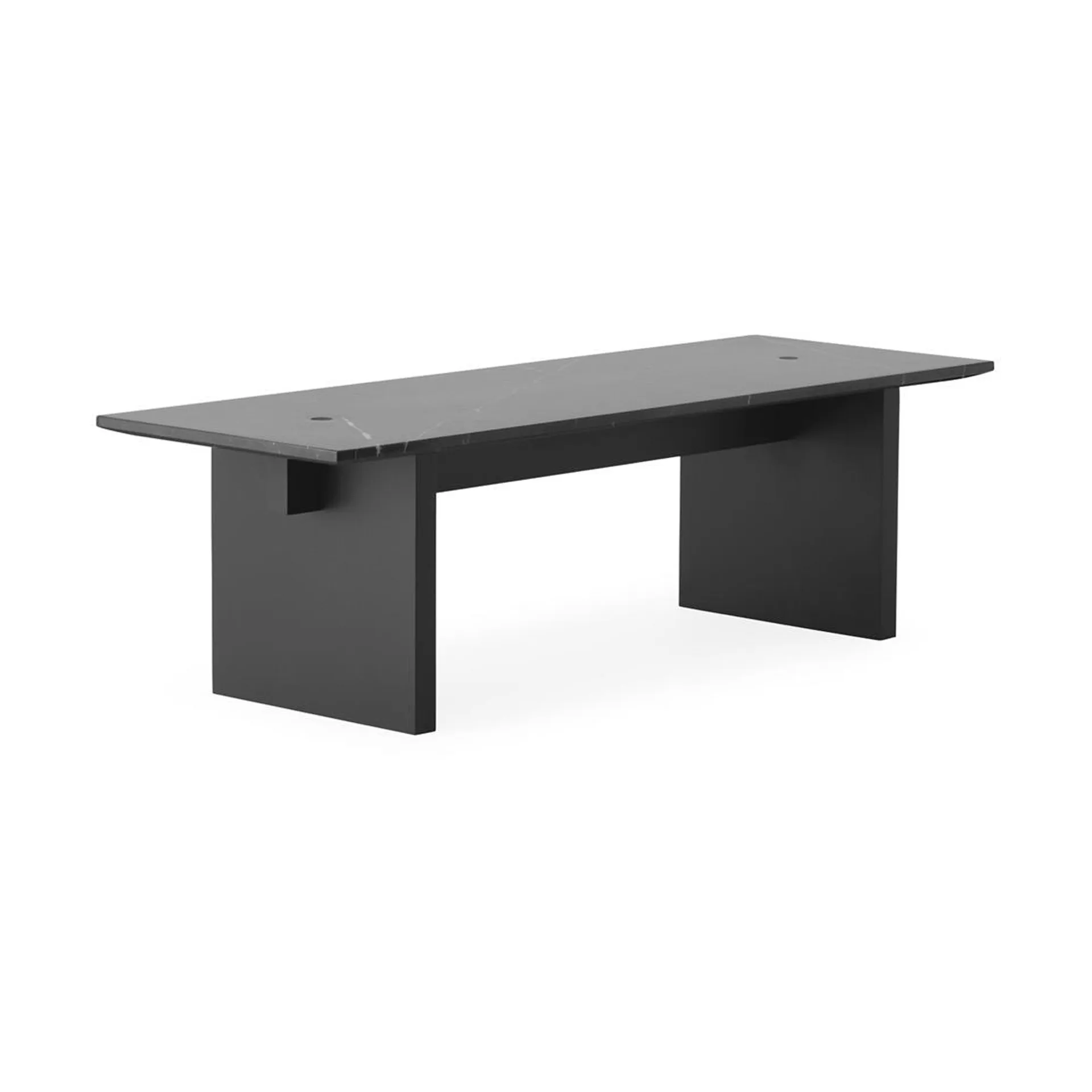 Solid Table stolik kawowy 130x38,5x40 cm, Czarny Normann Copenhagen