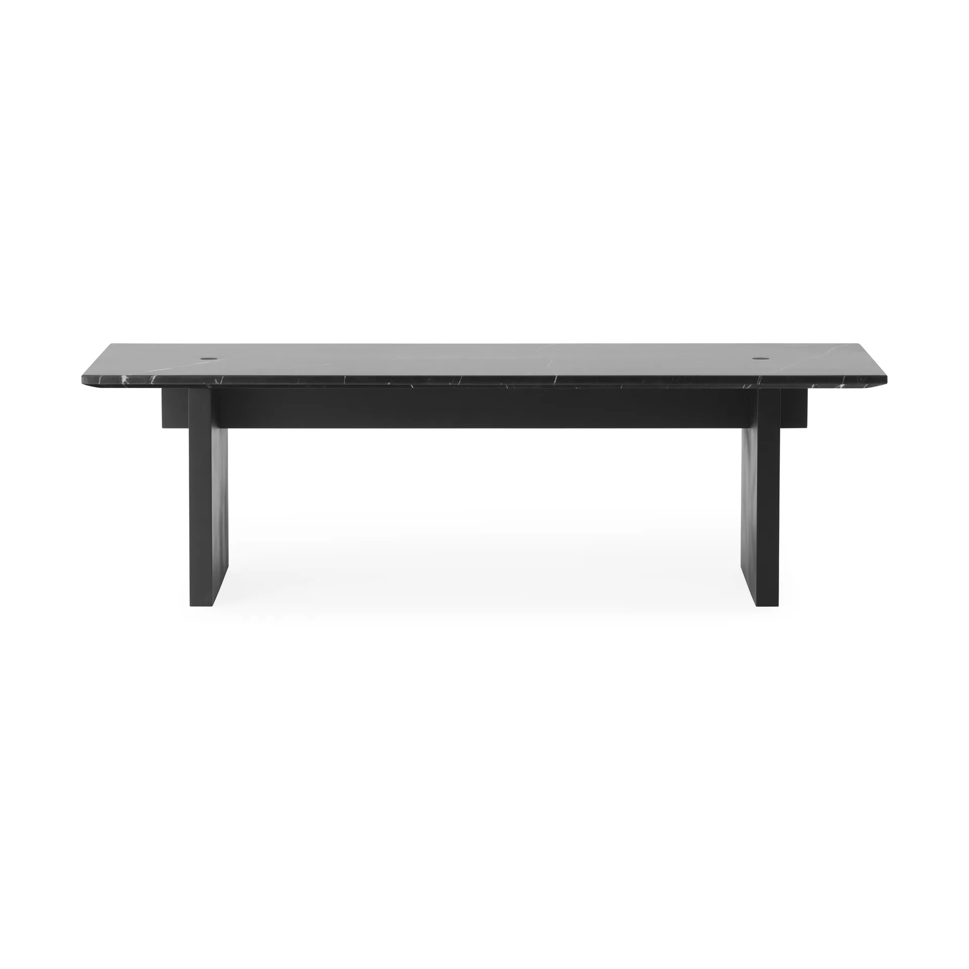 Solid Table stolik kawowy 130x38,5x40 cm, Czarny Normann Copenhagen