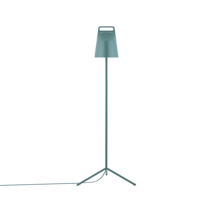 Stage lampa podłogowa - petrol green, Stal proszkowana - Normann Copenhagen