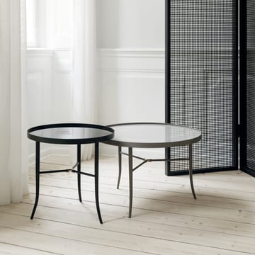 Stół Lug Ø50 cm - Czarny - Normann Copenhagen