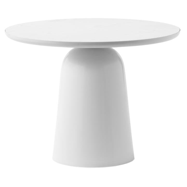 Stół regulowany Turn Ø55 cmØ55 cm - Ciepły szary - Normann Copenhagen