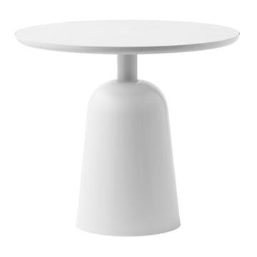 Stół regulowany Turn Ø55 cmØ55 cm - Ciepły szary - Normann Copenhagen