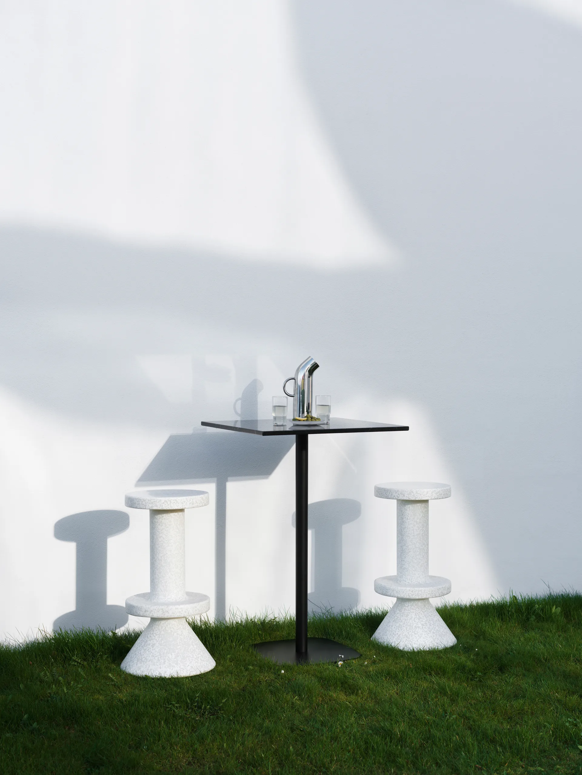 Stołek barowy Bit 75 cm, Biały Normann Copenhagen