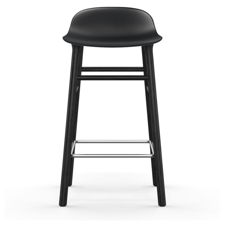 Stołek barowy Form Stol lakierowany dąb 65 cm, czarny Normann Copenhagen