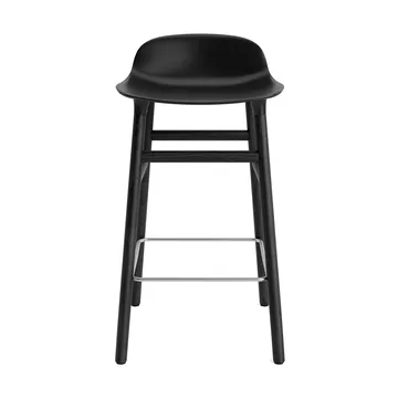 Stołek barowy Form Stol lakierowany dąb 65 cm - czarny - Normann Copenhagen
