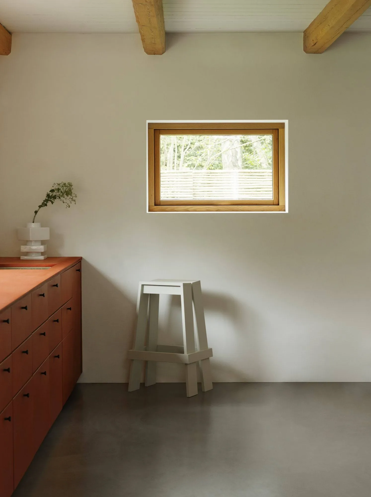 Stołek barowy Let 75 cm, Light Grey Normann Copenhagen
